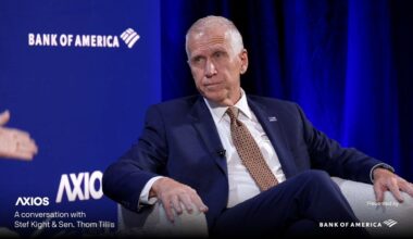 Exclusive: "Release the damn" Epstein files, Tillis says