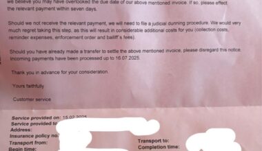 i received this in my mail and i don’t know what to do about it