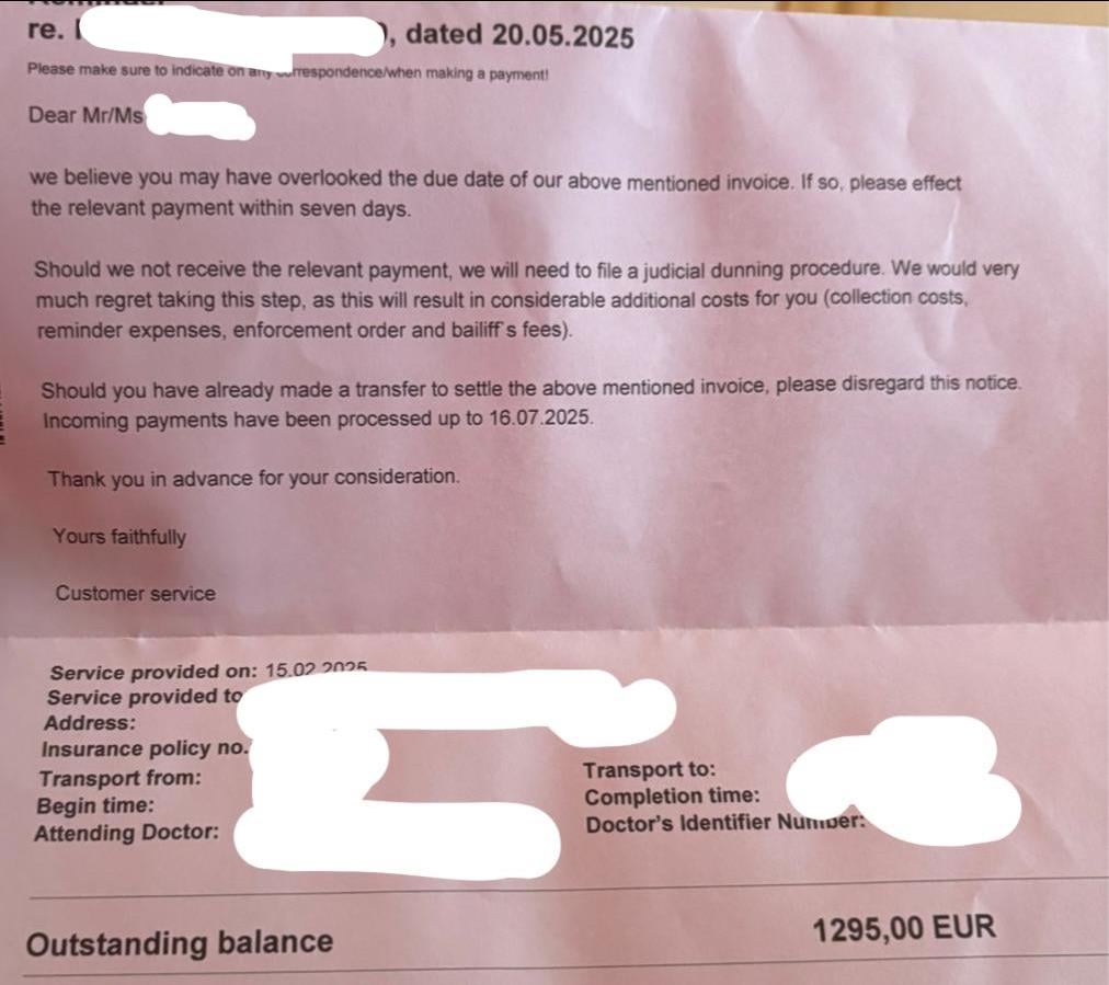 i received this in my mail and i don’t know what to do about it