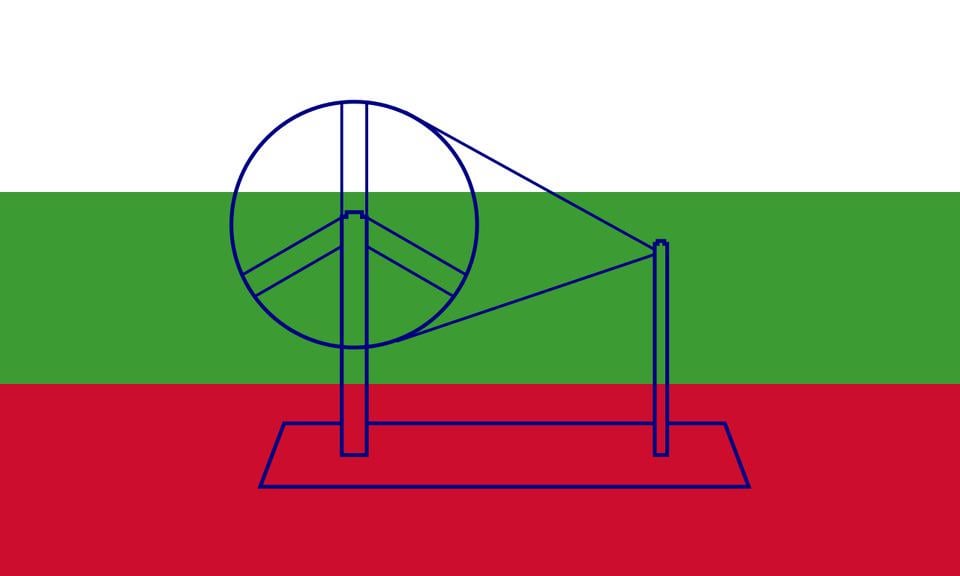 Предложението на Махатма Ганди за знаме на Индия през 1921г.