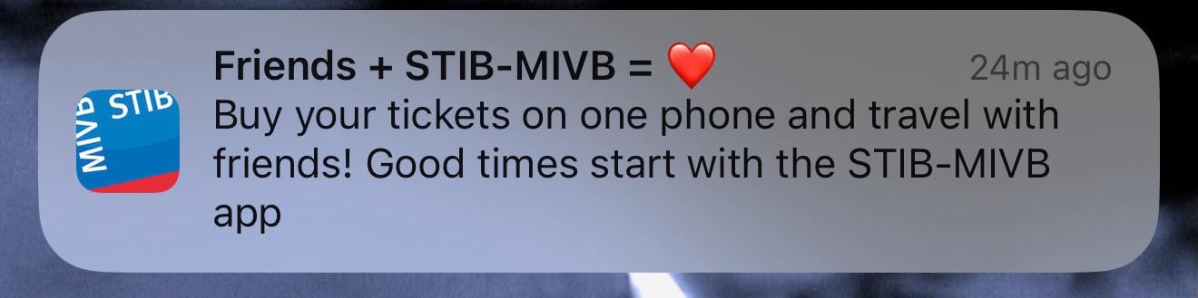 I like STIB’s math 🤣