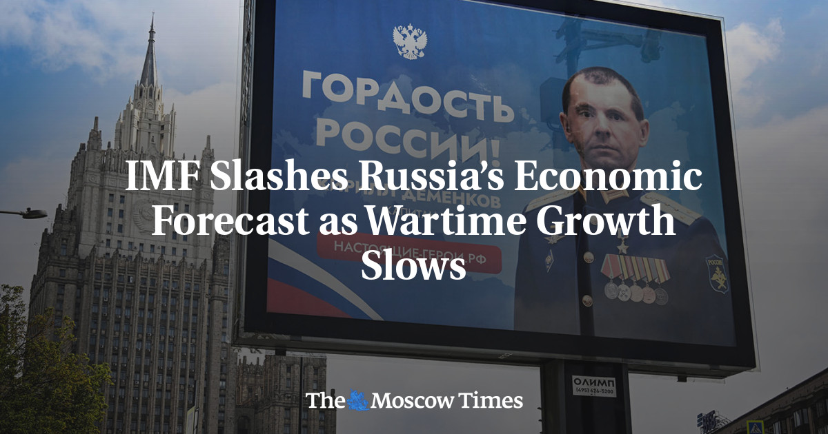 IMF Slashes Russia’s Economic Forecast as Wartime Growth Slows