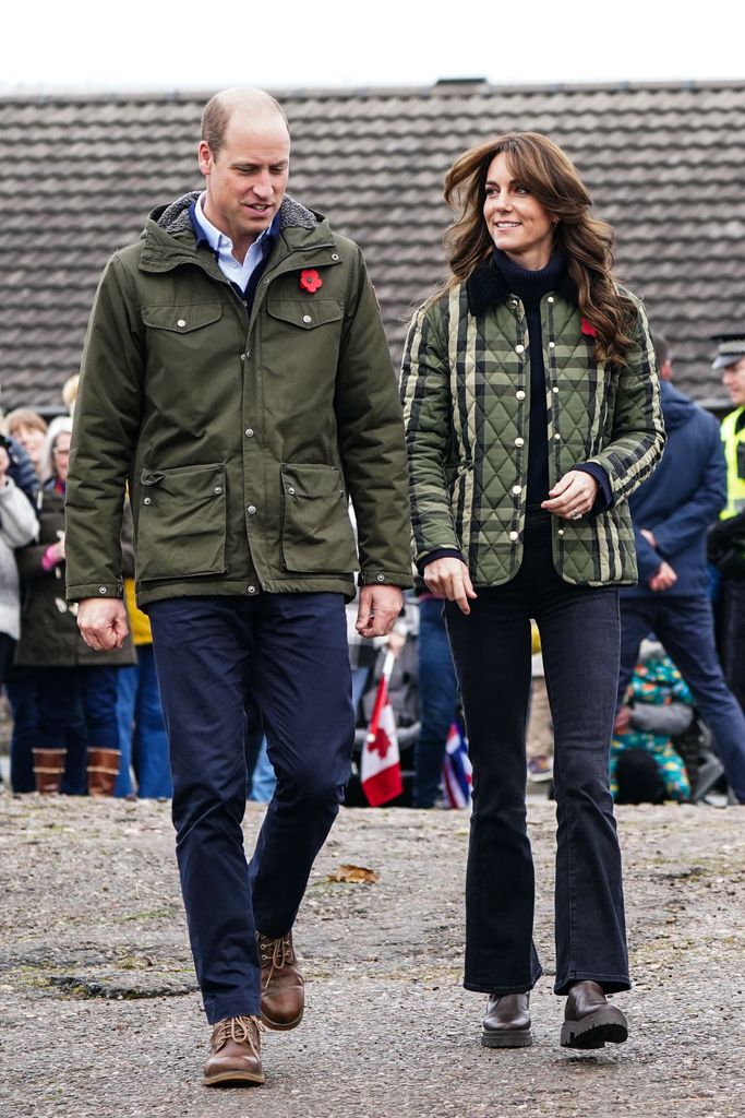 William and Kate in Scotland