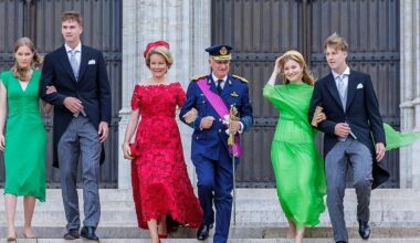 Van Te Deum tot defilé: koninklijke familie woont festiviteiten bij op nationale feestdag