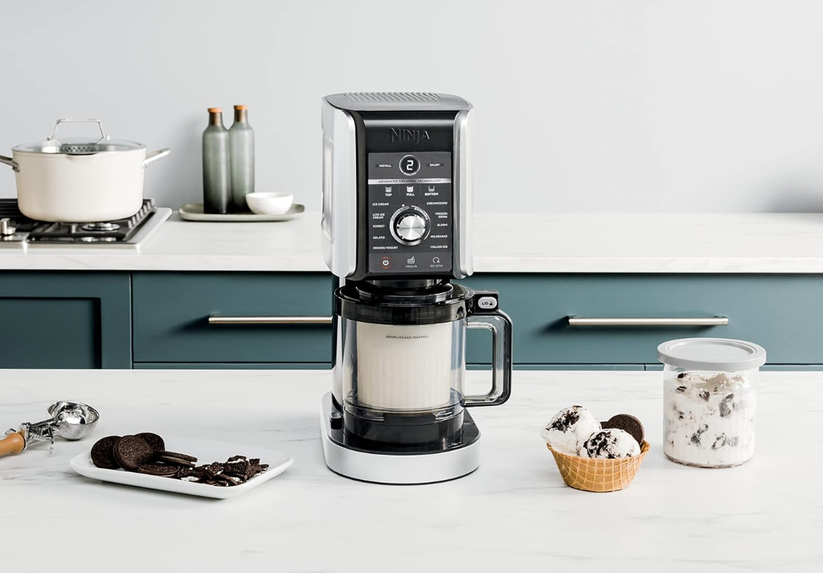 Ninja CREAMi Deluxe 11-in-1 Ice Cream and Frozen Treat Maker. (Photo via Amazon)