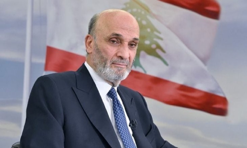 Lebanese Forces leader Samir Geagea strongly criticizes Hezbollah’s arms as unconstitutional and economically destructive,