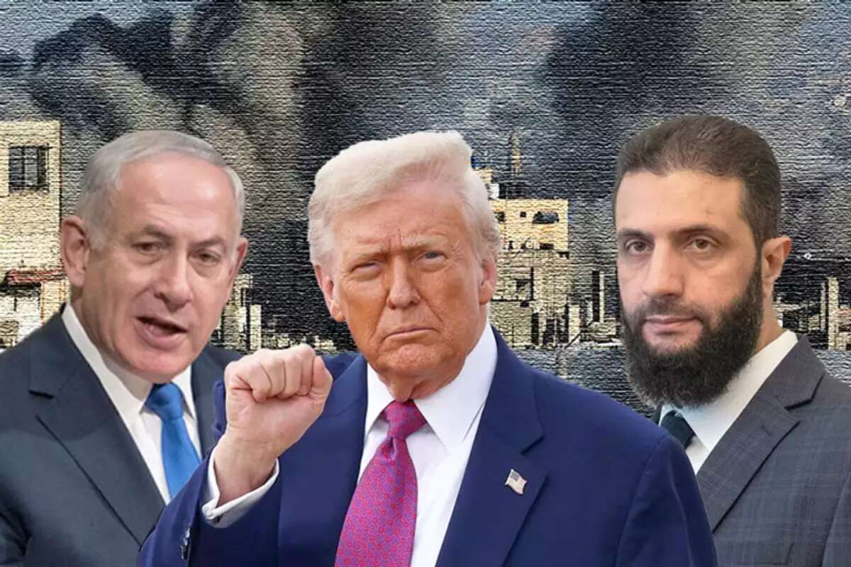 Trump pushes Israel-Syria deal in exchange for stopping war
