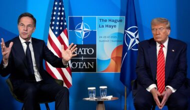 Trump to meet NATO secretary general as plan takes shape for Ukraine weapons sales