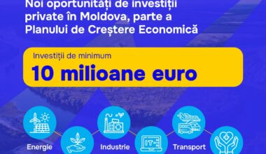 EU to launch call for investors interested in contributing to economic development of Moldova