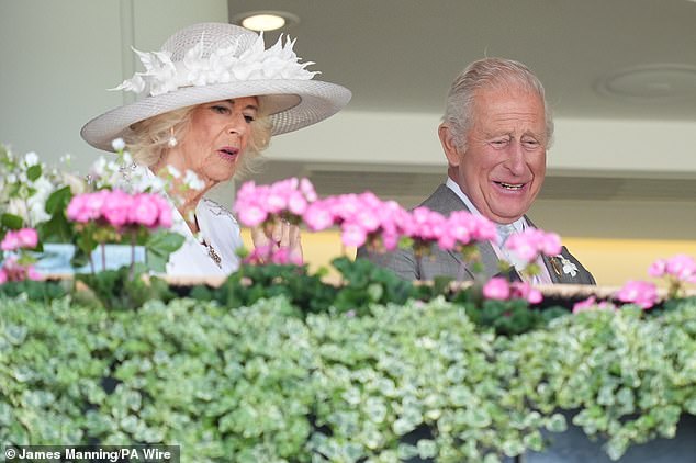 King Charles and Queen Camilla on day four of Royal Ascot