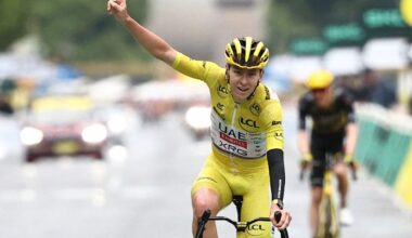 Jonas Vingegaard bliver nr. to i Tour de France 2025