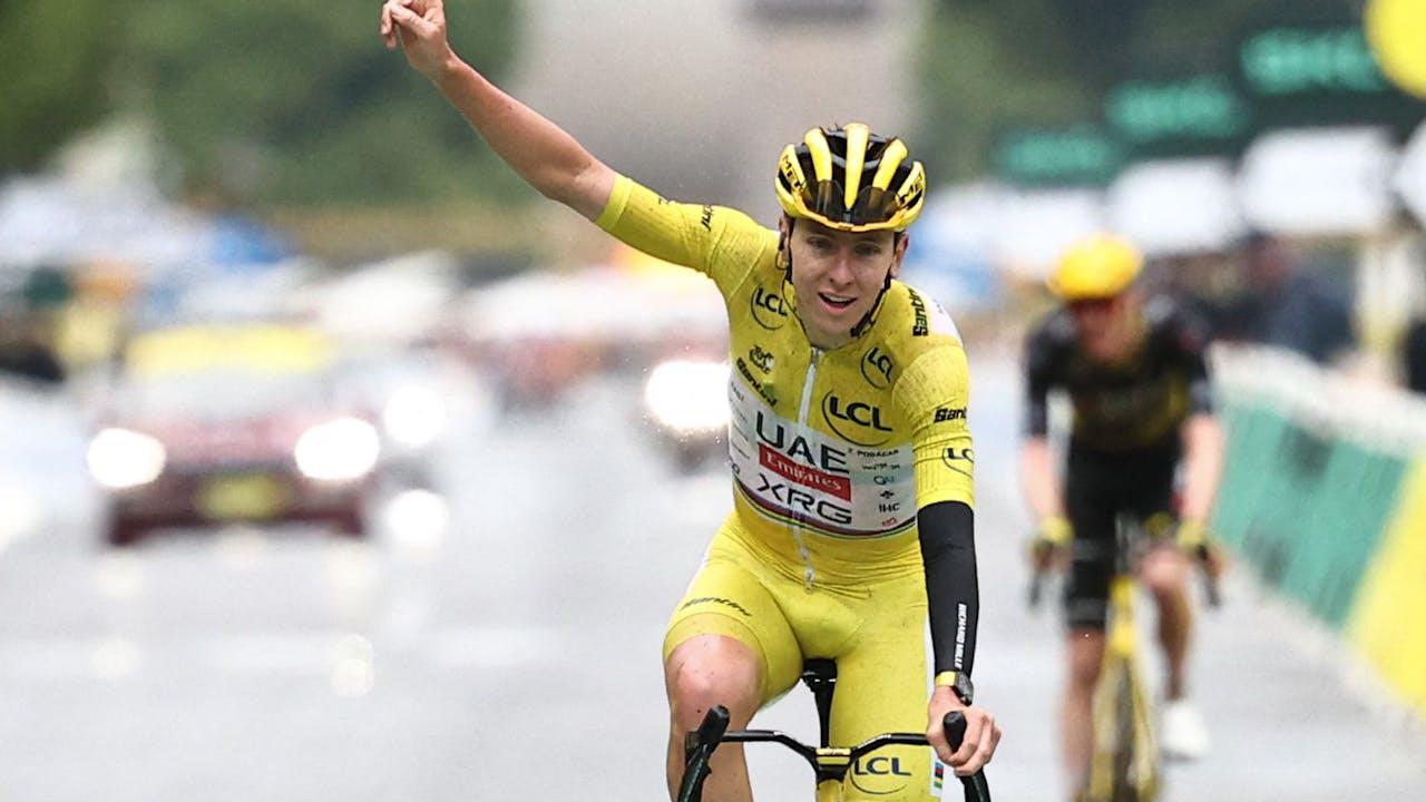 Jonas Vingegaard bliver nr. to i Tour de France 2025