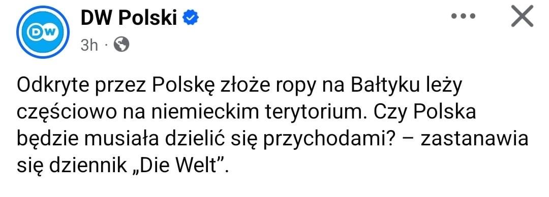 Polska ropa.