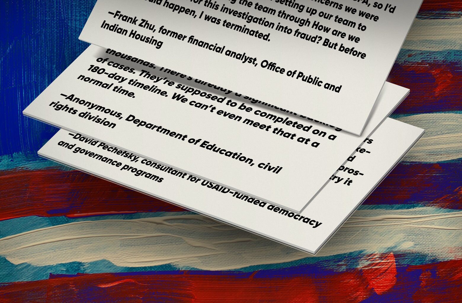 How cuts to federal workers hit home.
