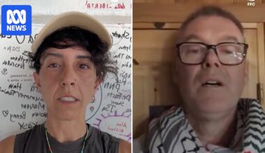 Israeli troops board Gaza-bound activist boat in international waters, two Australians aboard