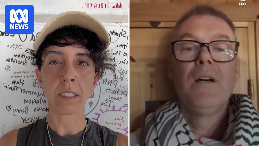 Israeli troops board Gaza-bound activist boat in international waters, two Australians aboard