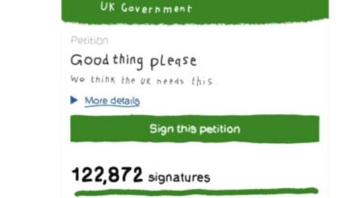 Every UK petition is like this