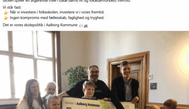 Lasse Frimand Jensen (Socialdemokraterne) borgmester i Aalborg lyver om, at de har bevaret alle skoler i Aalborg kommune. På trods af at Tornhøjskolen og Byplanvejensskole er lukket.