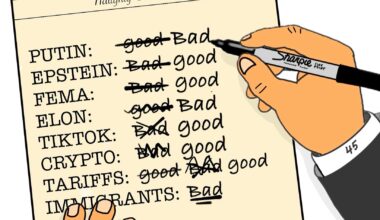 What was bad is good again… The fascist flip flopper
