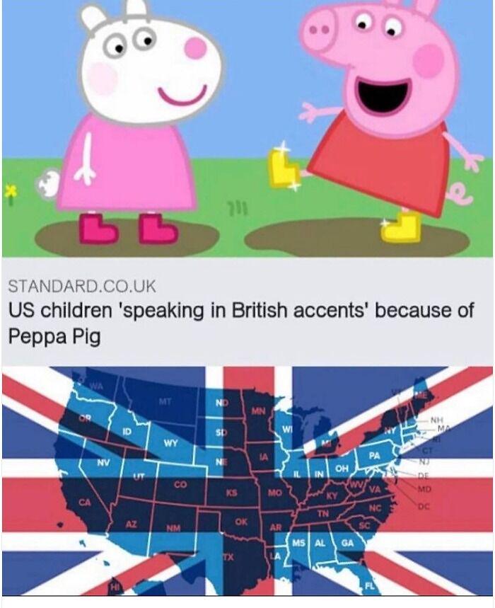 The Empire strikes back via Peppa