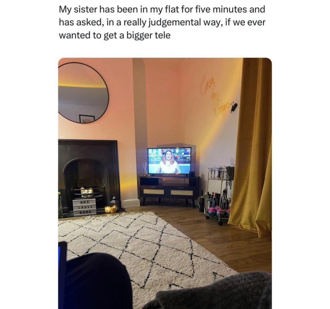 Sister with an appetite for an argument