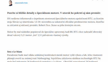 Sú už tieto Ficove „revolučné motory“ v autách Audi?