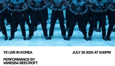 Kanye West Korea Concert Poster (Image courtesy of Channel Candy)