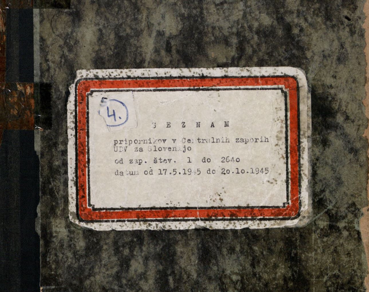 Few Surviving Written Traces of the Post-War Extrajudicial Killings