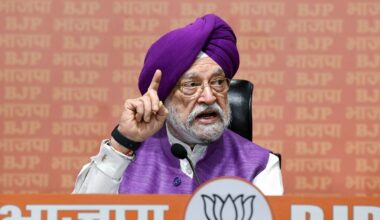 Union petroleum and natural gas minister Hardeep Singh Puri.