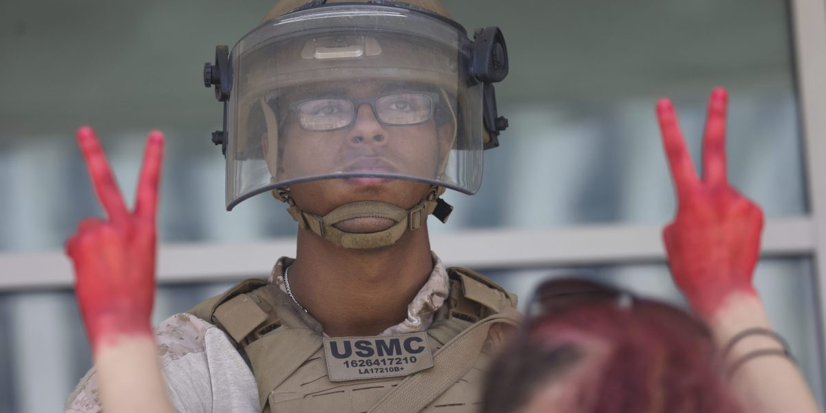 Pentagon removes 700 Marines Trump deployed to Los Angeles over objections of local leaders