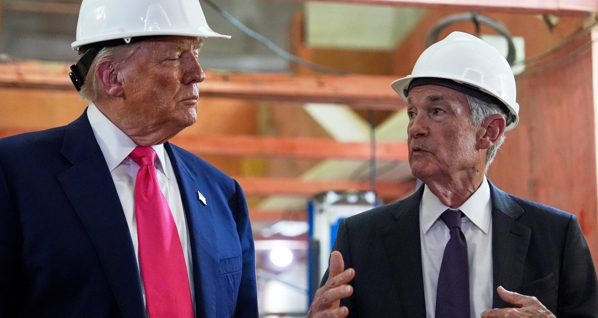 Trump visits US Federal Reserve HQ amid feud with Chairman Powell | Donald Trump News