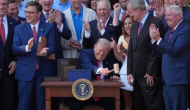 Trump signs 'Big Beautiful Bill' into law after saluting B-2 pilots who joined Iran strikes