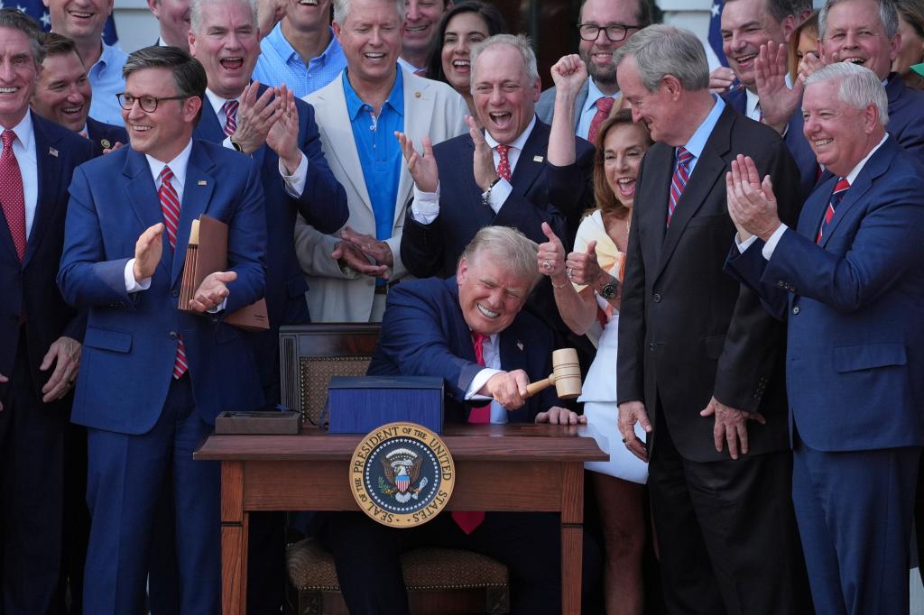 Trump signs 'Big Beautiful Bill' into law after saluting B-2 pilots who joined Iran strikes
