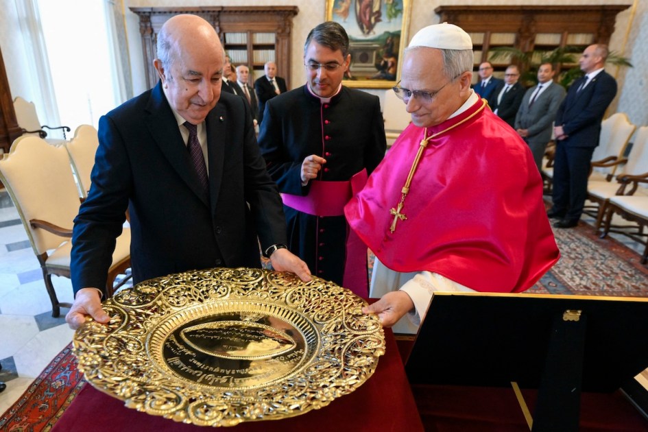 Leo XIV receives Algerian President Abdelmadjid Tebboune