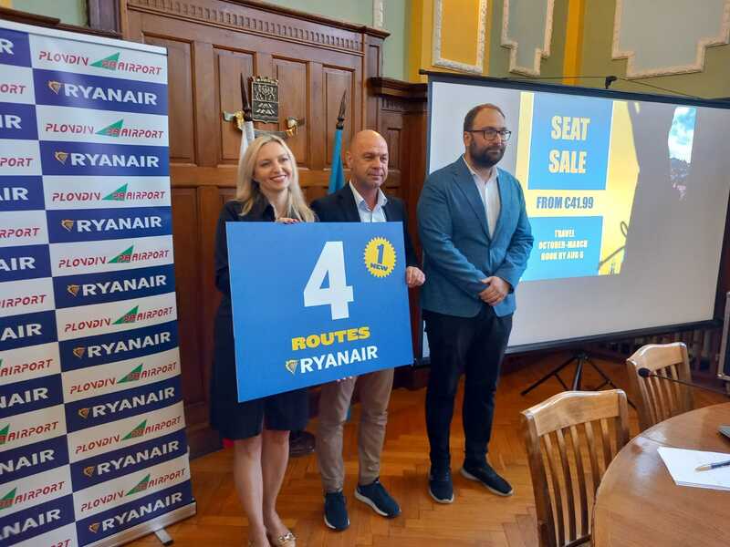 Ryanair Enhances Travel Options for Southern Bulgaria with New Direct Milan-Malpensa Route Operating Twice a Week from Plovdiv for Winter 2025/26