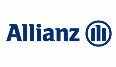 The brand name "Allianz" written in blue against a white background