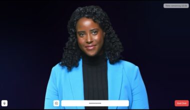 AI avatar representing Amina