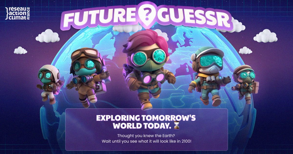 Artefact 3000 and Réseau Action Climat launches FutureGuessr: an online anticipation game to visualize our planet disrupted by climate change