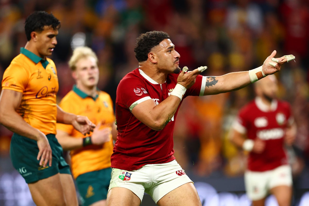 Australia v Lions live: Latest score and rugby updates from first Test match in Brisbane today