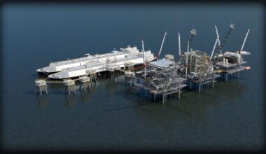 ST LNG Deepwater Port project illustration
