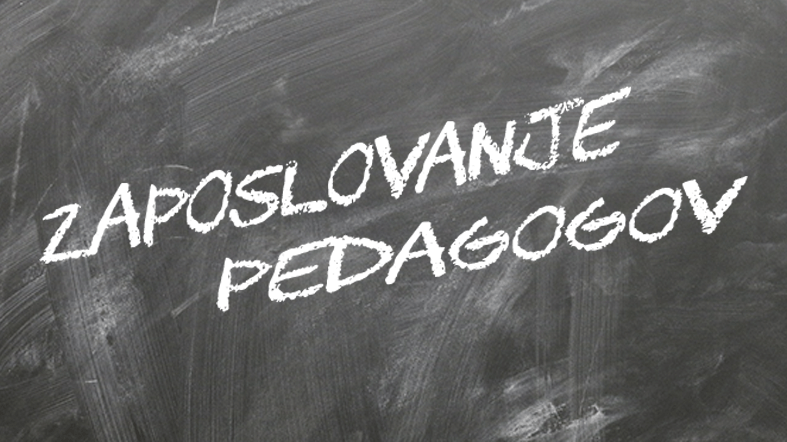 Pomanjkanje učiteljev in profesorjev