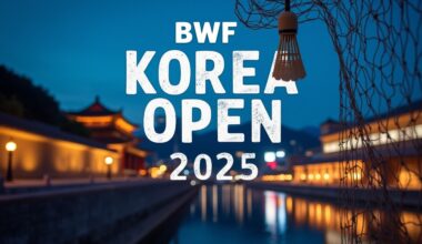 BWF Korea Open 2025 in Suwon, A Must-Visit Sports Event and Travel Destination – What You Need to Know