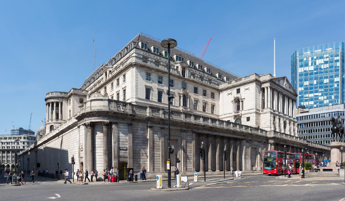 Bank of England building.