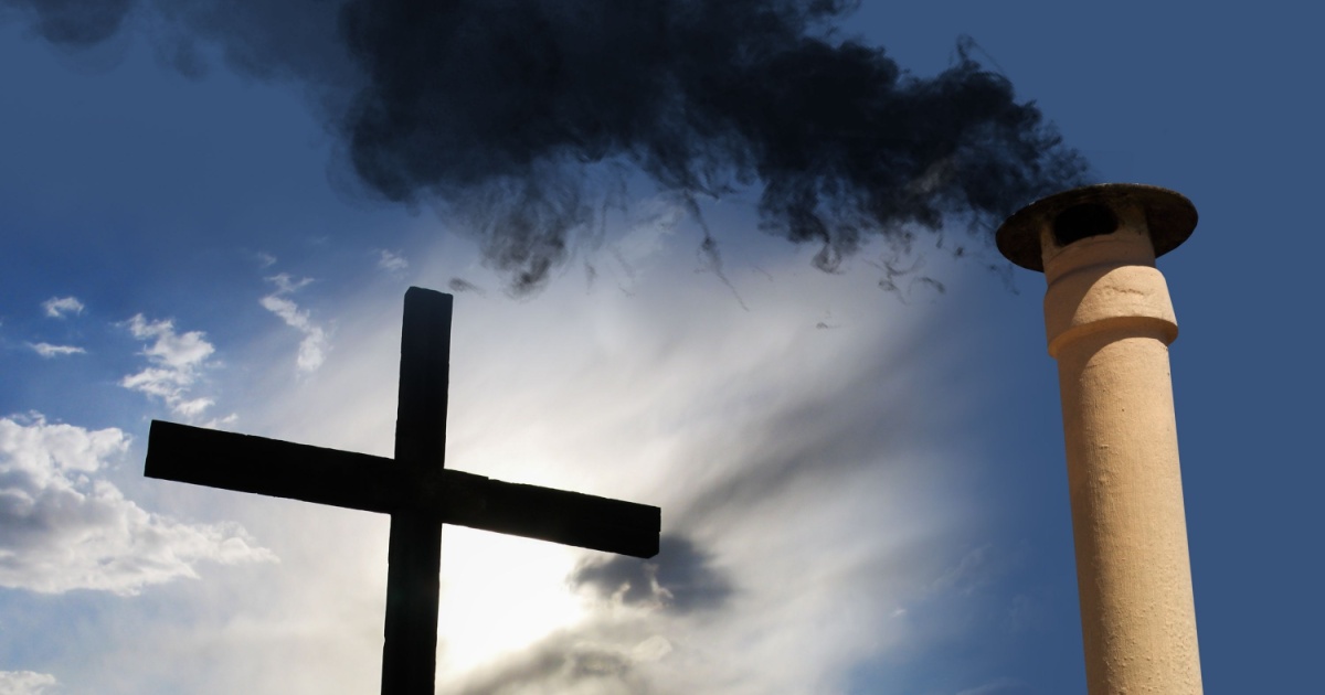 How Are The Vaticans Famous Smoke Signals Created? Black smoke at the Sistine Chapel