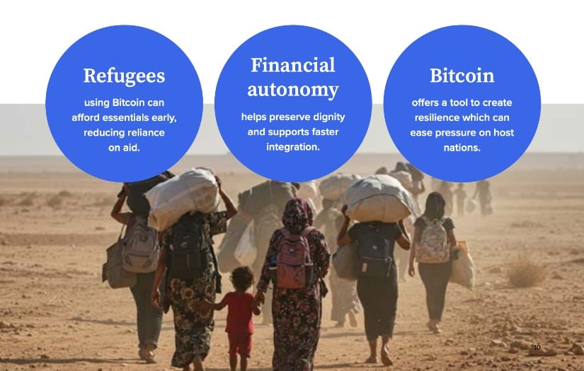 DARI report on refugees using Bitcoin.