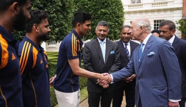 King Charles consoles Indian cricketers after Lord's Test defeat