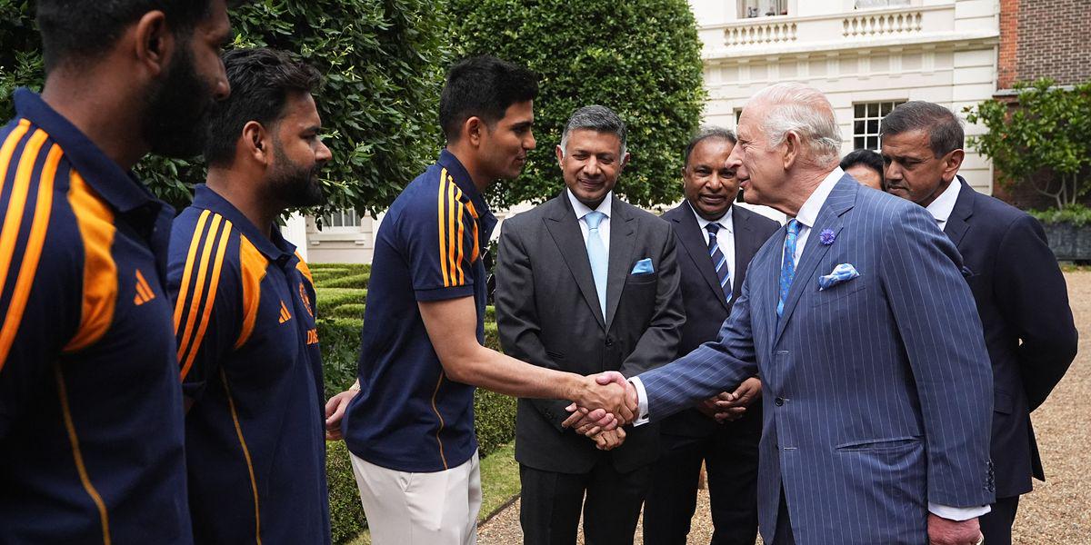 King Charles consoles Indian cricketers after Lord's Test defeat