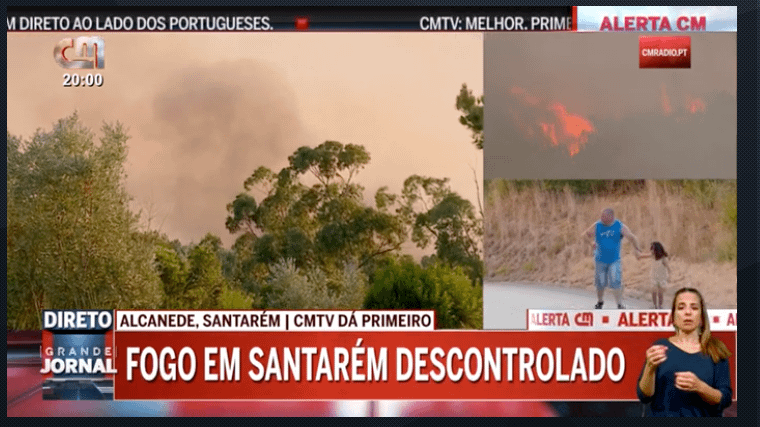 [Desabafo] Incêndios: O papel altamente irresponsável da televisões