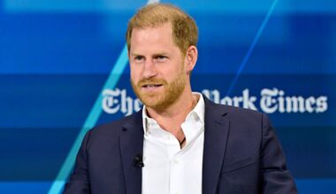 Prince Harry, Duke of Sussex, speaks onstage during The New York Times Dealbook Summit 2024 at Jazz at Lincoln Center on December 04, 2024