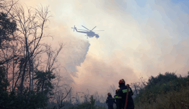 Greece receives EU aid to fight devastating wildfires